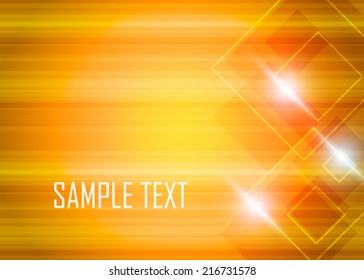 Orange abstract background