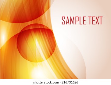 Orange abstract background