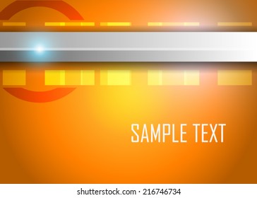 Orange abstract background