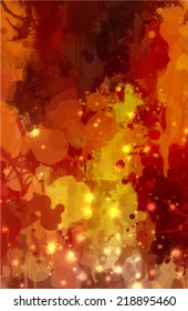 Orange abstract background