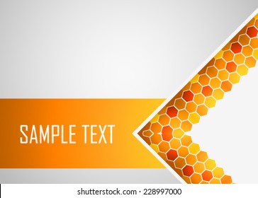 Orange abstract background