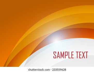 Orange abstract background