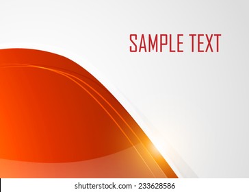 Orange abstract background