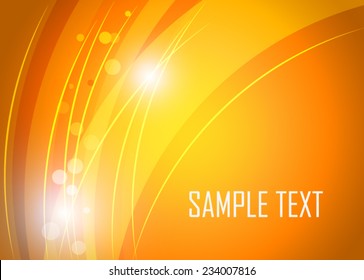 Orange abstract background