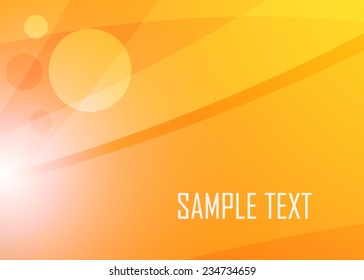 Orange abstract background