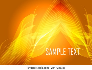 Orange abstract background