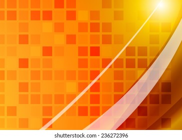 Orange abstract background