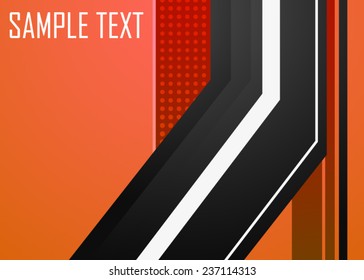 Orange abstract background