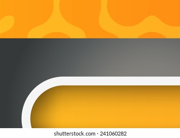 Orange abstract background