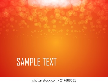 Orange abstract background