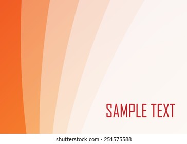 Orange abstract background