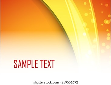 Orange abstract background