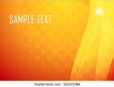 Orange abstract background