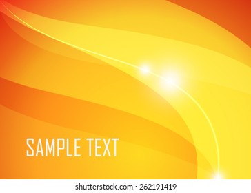 Orange abstract background