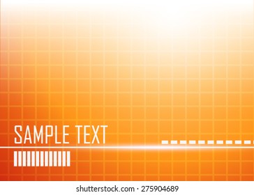 Orange abstract background