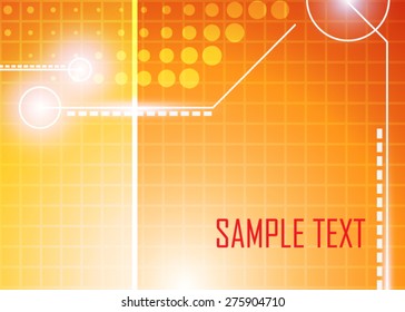 Orange abstract background