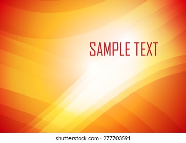 Orange abstract background