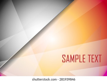 Orange abstract background