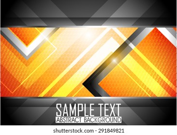 Orange abstract background