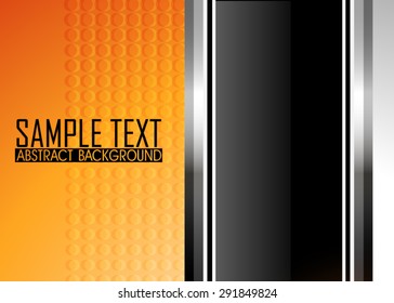 Orange abstract background