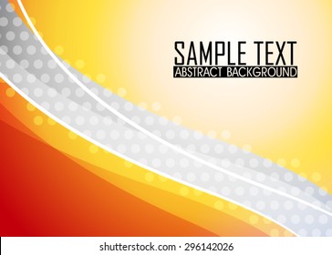 Orange abstract background
