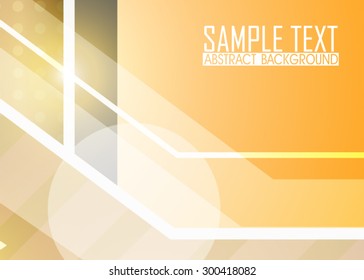 Orange abstract background