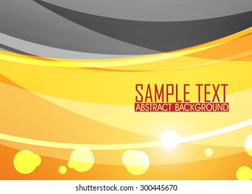 Orange abstract background