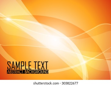 Orange abstract background
