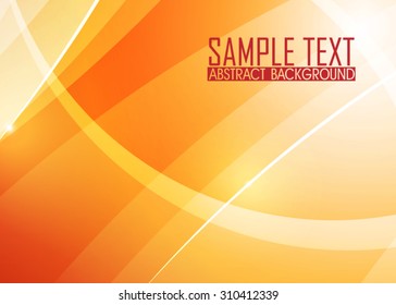 Orange abstract background