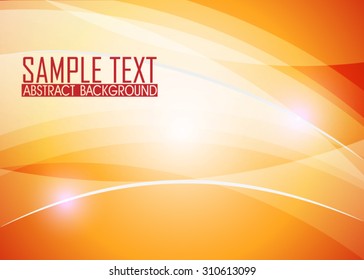 Orange abstract background