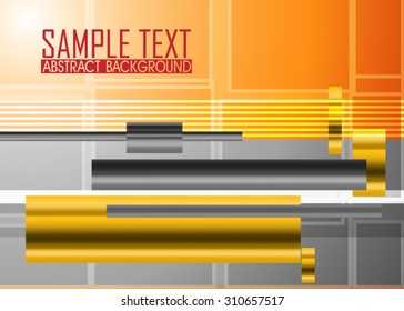 Orange abstract background