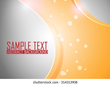 Orange abstract background