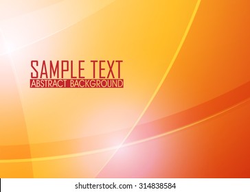 Orange abstract background