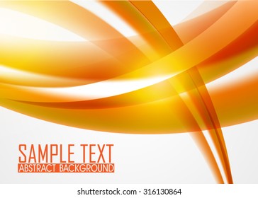Orange abstract background