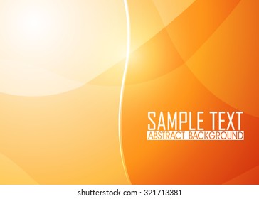 Orange abstract background