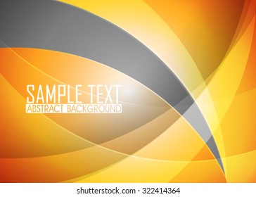 Orange abstract background