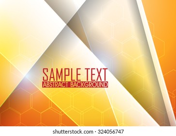 Orange abstract background