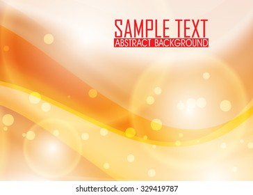 Orange abstract background