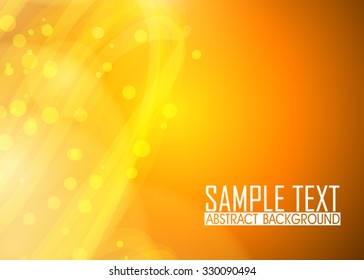Orange abstract background
