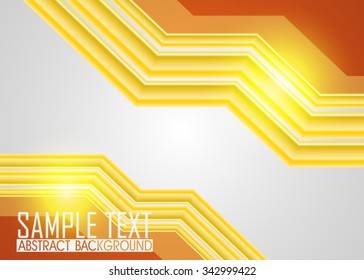 Orange abstract background