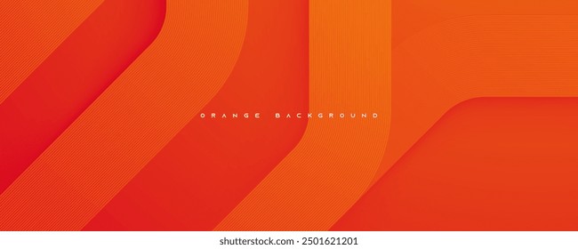 Orange abstract background arrow lines texture design vector