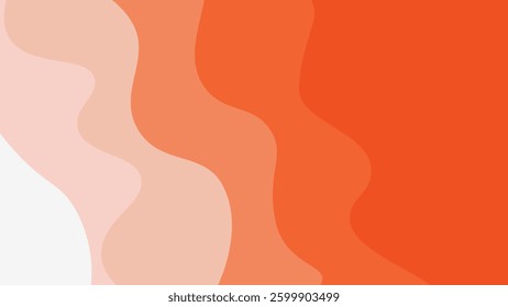 Orange Abstract background with dynamic effect. Modern pattern. Vector illustration for design.