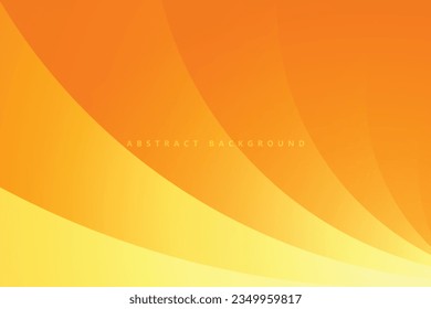 orange abstract background with dynamic layered bright curved lines