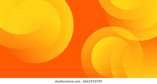 orange abstract background. dynamic shapes composition. eps10 vector