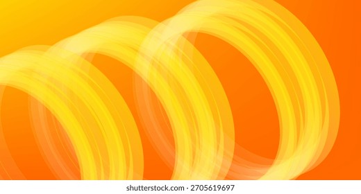 Fondo abstracto anaranjado. Composición de Formas dinámicas. Ilustración vectorial