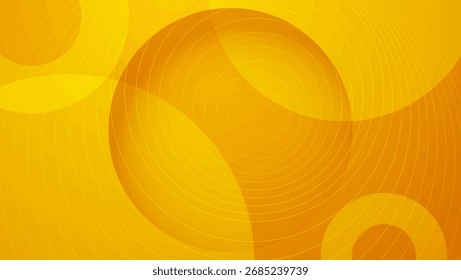 orange abstract background with geometric element. great for banner, poster, wallpaper, web or presentation