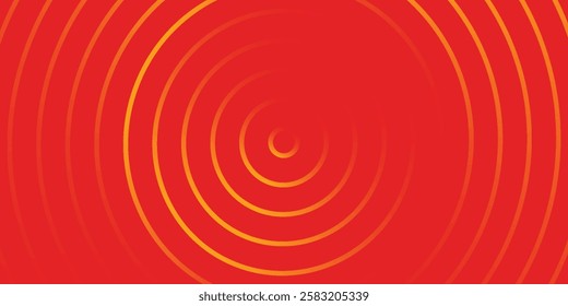 Orange abstract background with geometric shape. Modern gradient diagonal rounded lines. Dynamic shapes. Minimal geometric. Futuristic concept. Horizontal banner template. eps 10