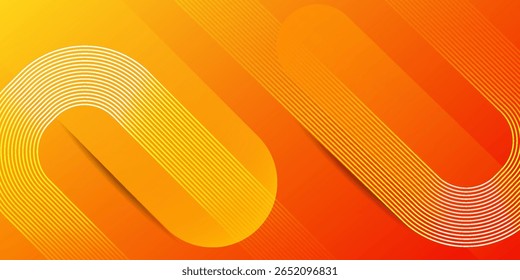 Fondo abstracto naranja con forma geométrica