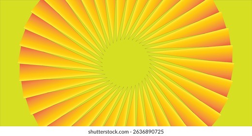 orange abstract background geometry shine and layer element vector