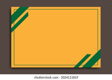 Orange abstract background and green lines. Great backgrounds for computers, sales templates, covers, banners, flyers, social media etc